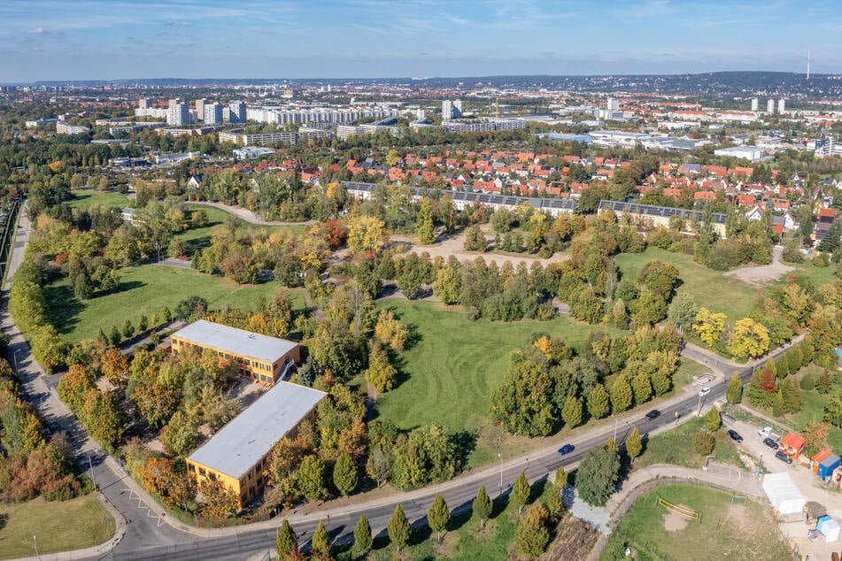 An der Windmühlenstraße in Prohlis soll ein neues Quartier mit 800 Wohnungen wachsen.