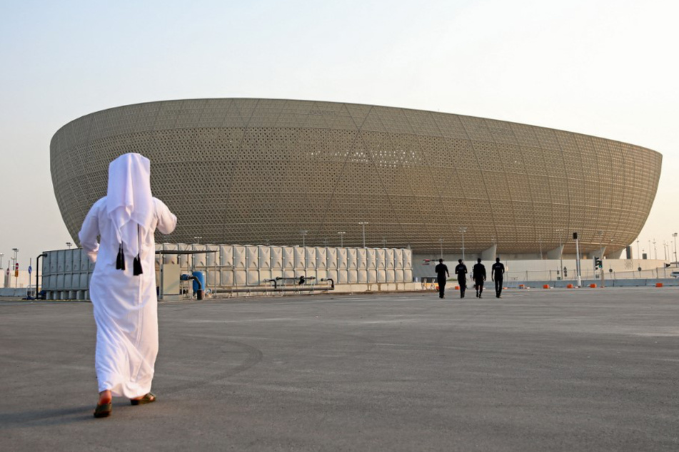 Mit Platz für 80.000 Fußballfans ist das Lusail Iconic Stadium die größte Arena der WM 2022 in Katar.