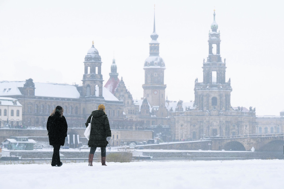Gibt es in Dresden dieses Jahr weiße Weihnachten? Die Chancen schmelzen