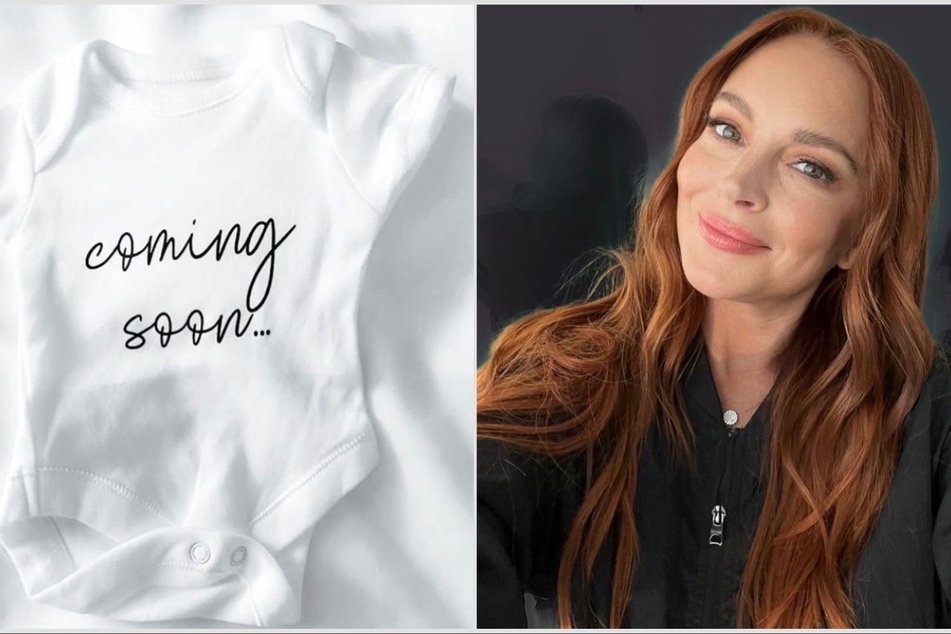 Oh baby! Lindsay Lohan announced that she's going to be a first-time mom.