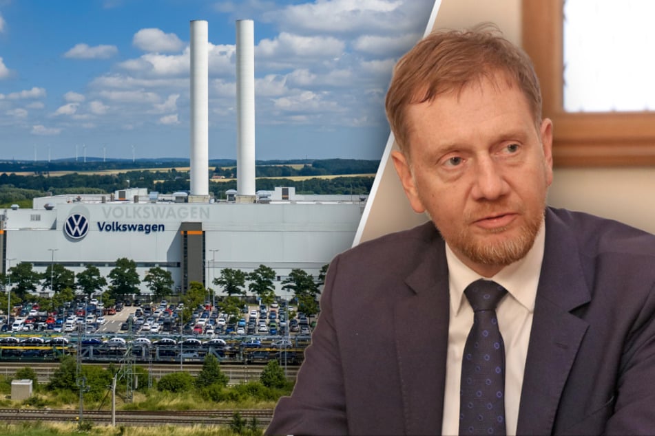 VW-Werk Zwickau: Ministerpräsident Kretschmer wirbt für Plan B