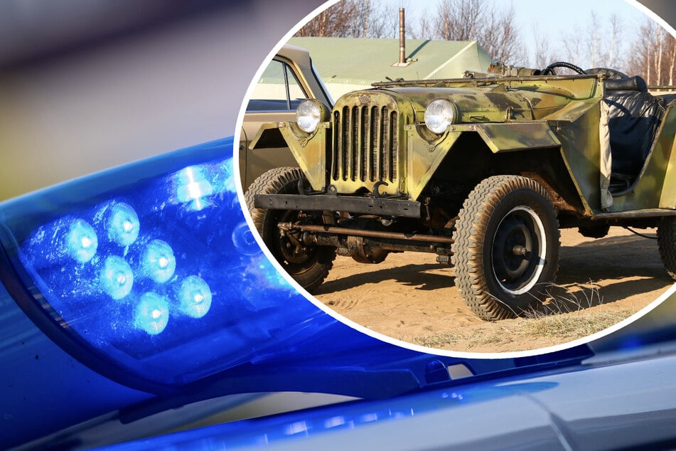 Streife entdeckt Granate in Militär-Oldtimer: Fahrer gerät in Erklärungsnot