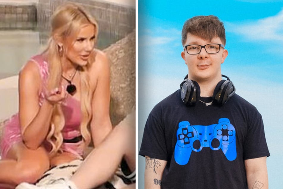 Laura Lettgen (28) aka Laura Blond mit ihrem Nerd Sammy (21).