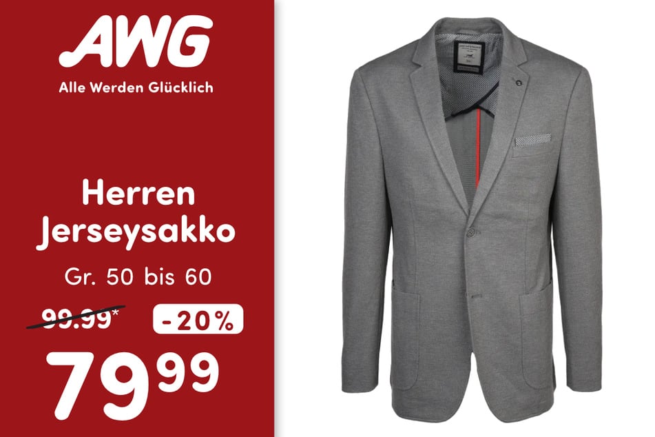 Herren Jerseysakko