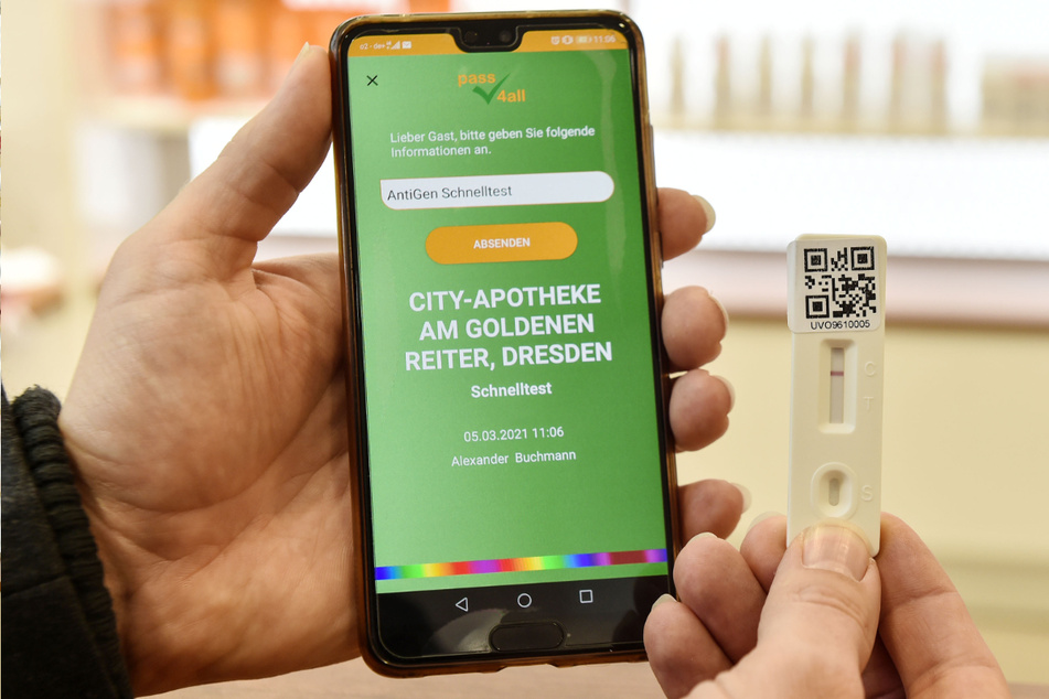 Neue App aus Dresden liefert Corona-Testergebnisse aufs Handy