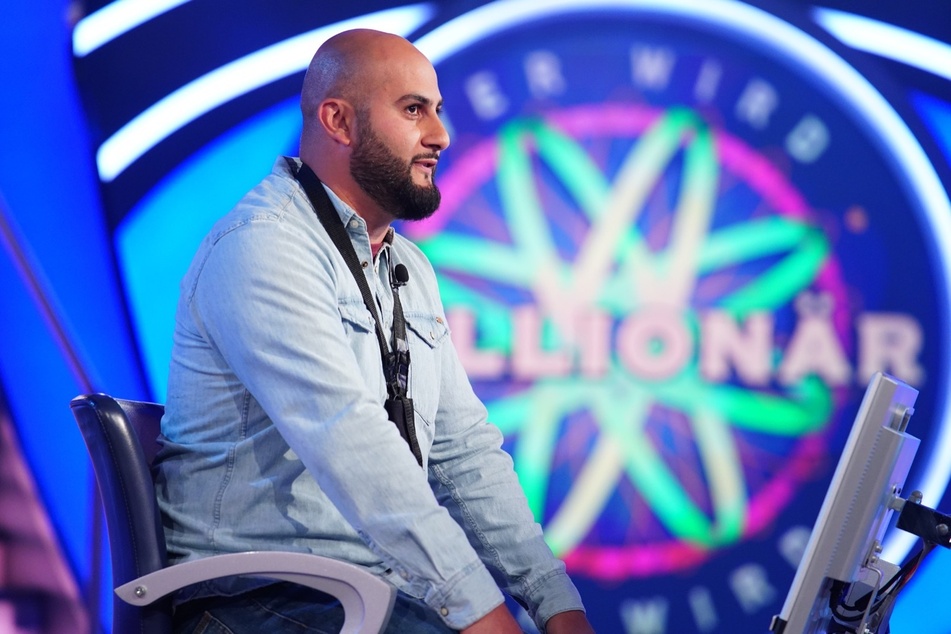 Kandidat Haidar Chahrour (33) bekam bei WWM eine kleine Hilfe von Günther Jauch.