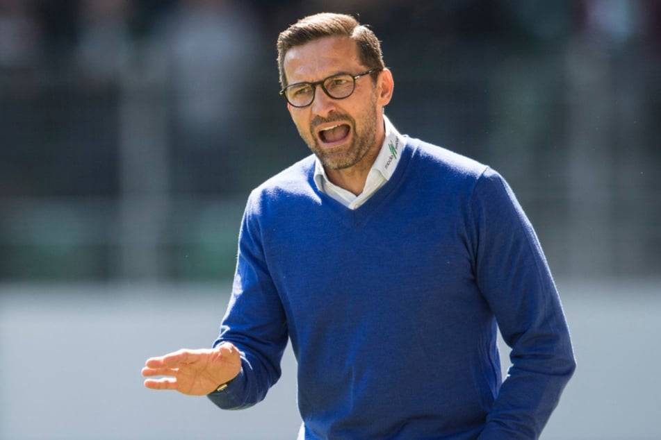 Joe Zinnbauer, ehemaliger Trainer des FC St. Gallen und des HSV beim Super-League-Spiel zwischen dem FC St. Gallen gegen den BSC Young-Boys.