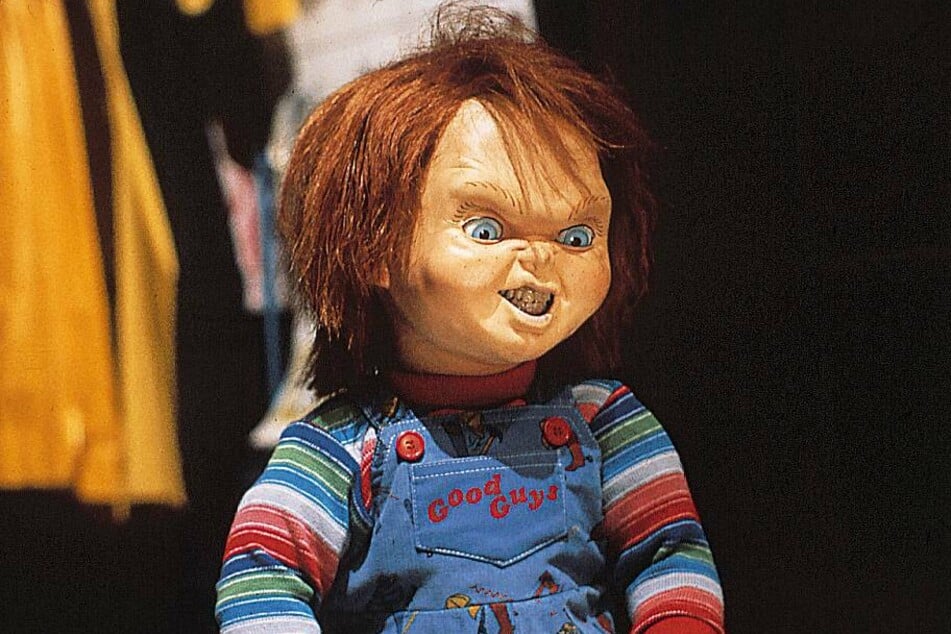 The alert named the fictional Chucky doll as a suspect in a child abduction.