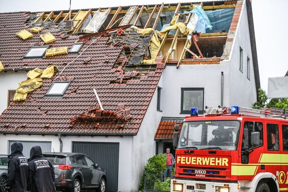 Der Tornado in Donaustetten verursachte einen hohen Schaden.