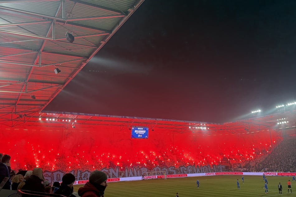 Die Pyro der Magdeburger.