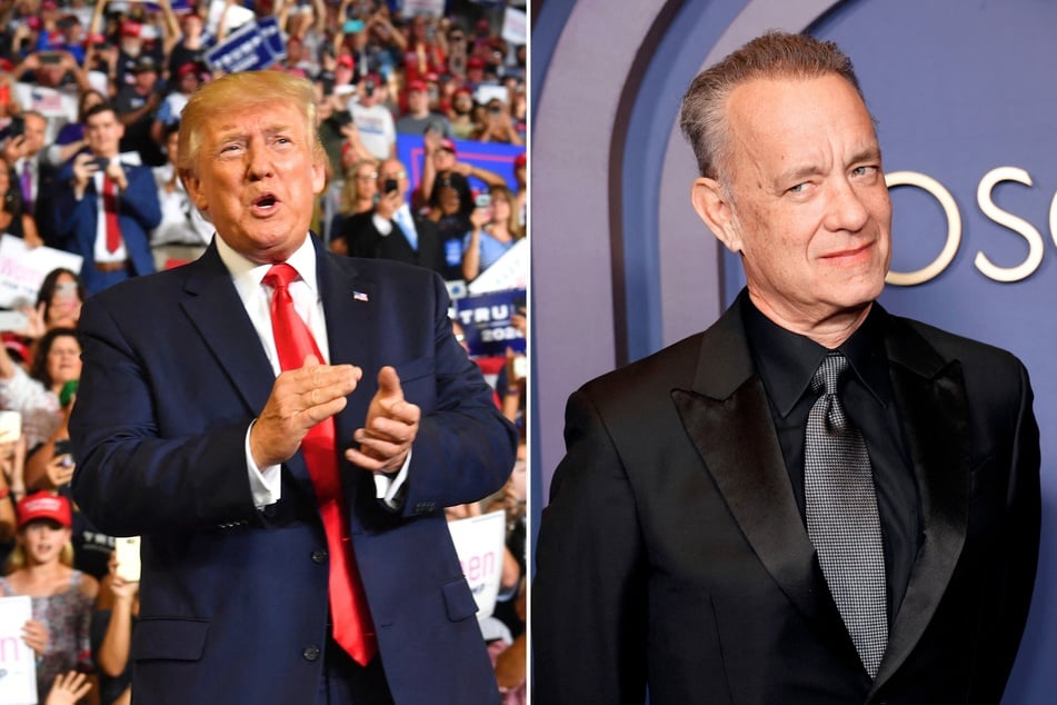 In a recent interview, actor Tom Hanks expressed optimism about the future of democracy when asked about the possibility of Donald Trump being re-elected.