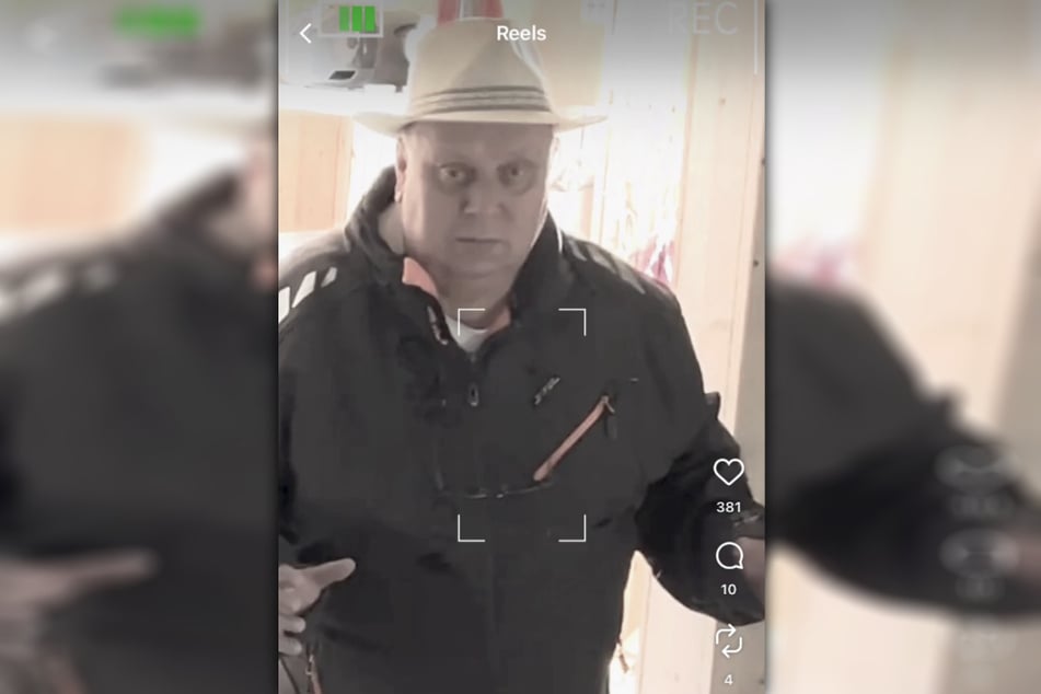 Vom Ordnungshüter zum Gelegenheits-Langfinger: Für sein neuestes Instagram-Video hat Leipzigs Kleingartensheriff Michael Baumann (62) kurzerhand die Seiten gewechselt und ist ein seine eigene Laube "eingebrochen". Alles nur demonstrativ, natürlich!