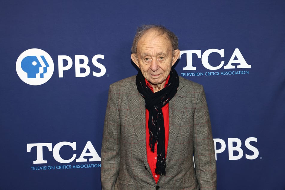 Frederick Wiseman attends the 2024 TCA Winter Press Tour - PBS at The Langham Huntington in Pasadena, California, on February 12, 2024.