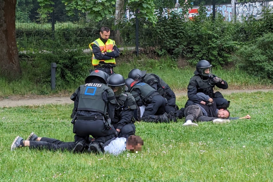 Bei den "Tätern" handelt es sich unter anderem um Polizeischüler.