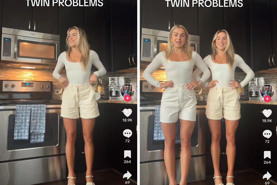 Over the weekend, the Cavinder twins' twin telepathy reached new heights, leading to a hilarious fashion coincidence that quickly went viral on TikTok.
