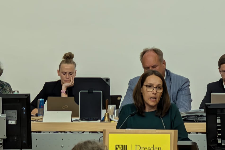 Die CDU-Fraktionsvorsitzende Heike Ahnert (45).