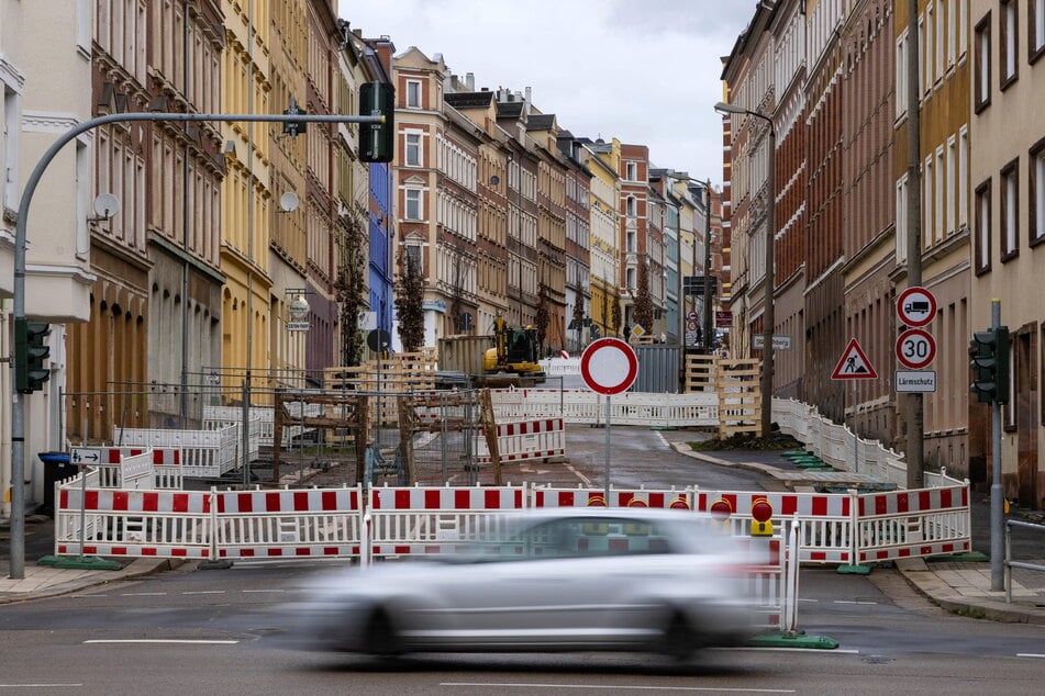 Die Arbeiten an der Zietenstraße starteten Mitte November des vergangenen Jahres. (Archivbild)
