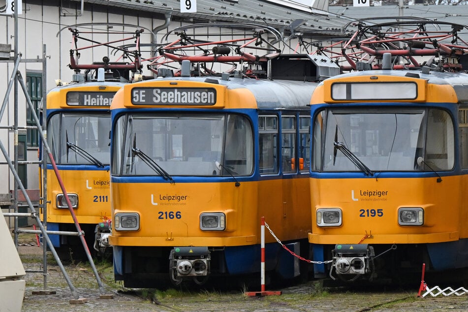Nachdem die Bahnen aufwendig erneuert wurden, können sie Leipzig noch lange Zeit erhalten bleiben.
