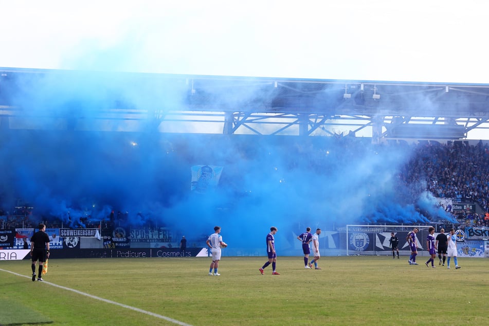 Auch im vergangenen Jahr traf der CFC auf Aue - damals im Viertelfinale.