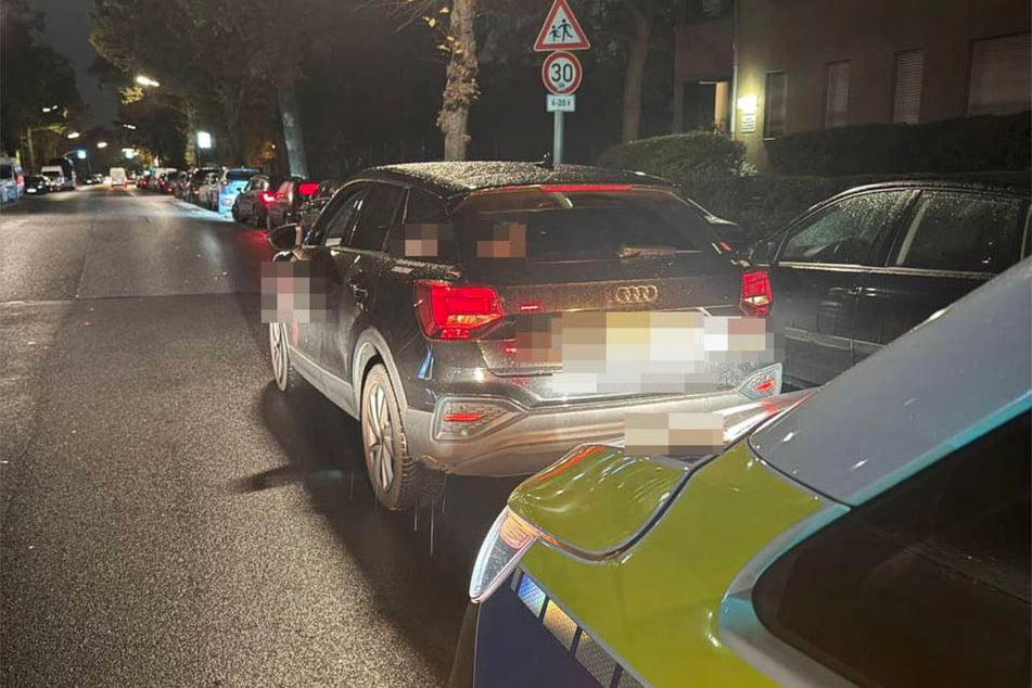 Eine Streife ist in Reinickendorf auf den Audi aufmerksam geworden.