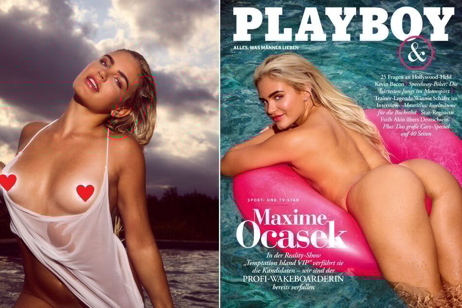 Maxime Ocasek (22) ziert die November-Ausgabe des "Playboy".