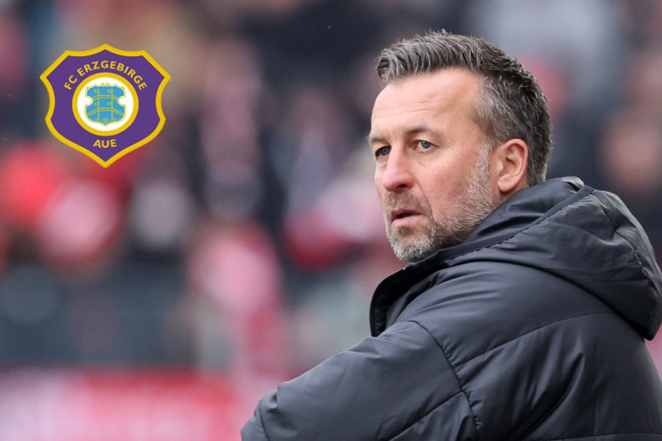 Aue-Coach Dabrowski: "Ich werde die Zuversicht nie verlieren!"