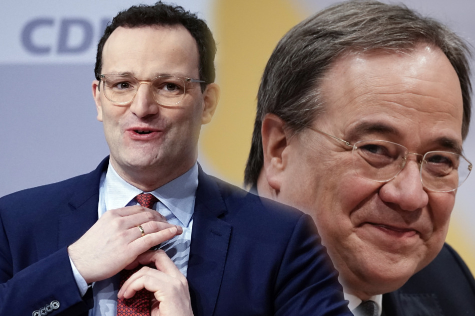 Jens Spahn (40) nutzte seine Wortmeldung beim digitalen Parteitag der CDU für ein Plädoyer für Armin Laschet (59).