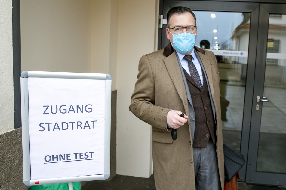 "Tests sind meine Privatsache": AfD-Chef Wolf Hagen Braun (44) vermied den freiwilligen Check.