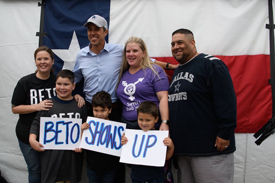 Beto O'Rourke is hoping to unseat Gov. Greg Abbott at the polls in November.