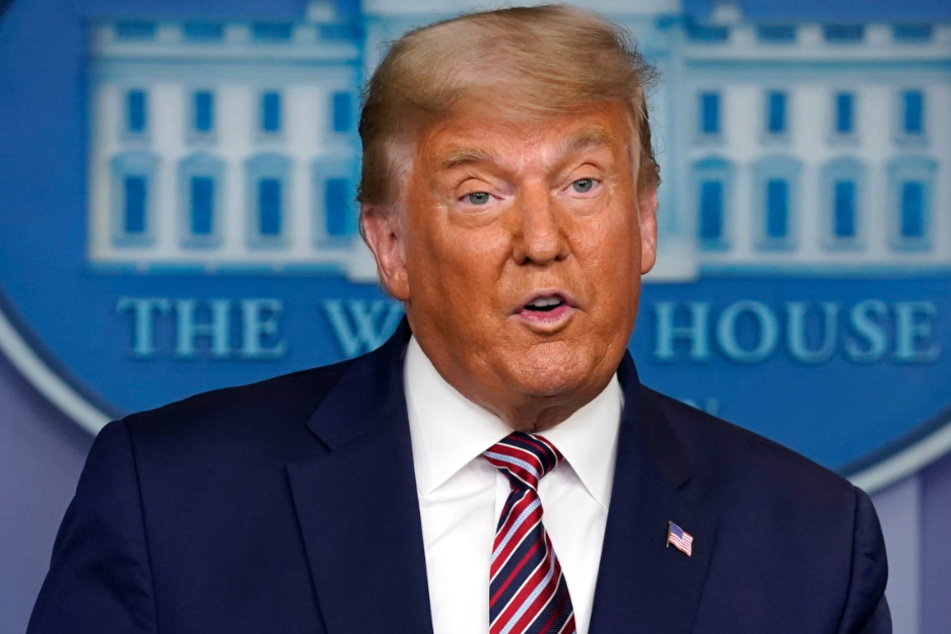 Will nicht aufgeben: US-Präsident Donald Trump (74).