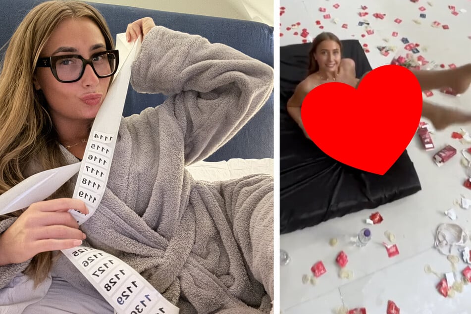 Lily Phillips (23) schlief laut eigenen Aussagen innerhalb von zwölf Stunden mit 1113 Männern.
