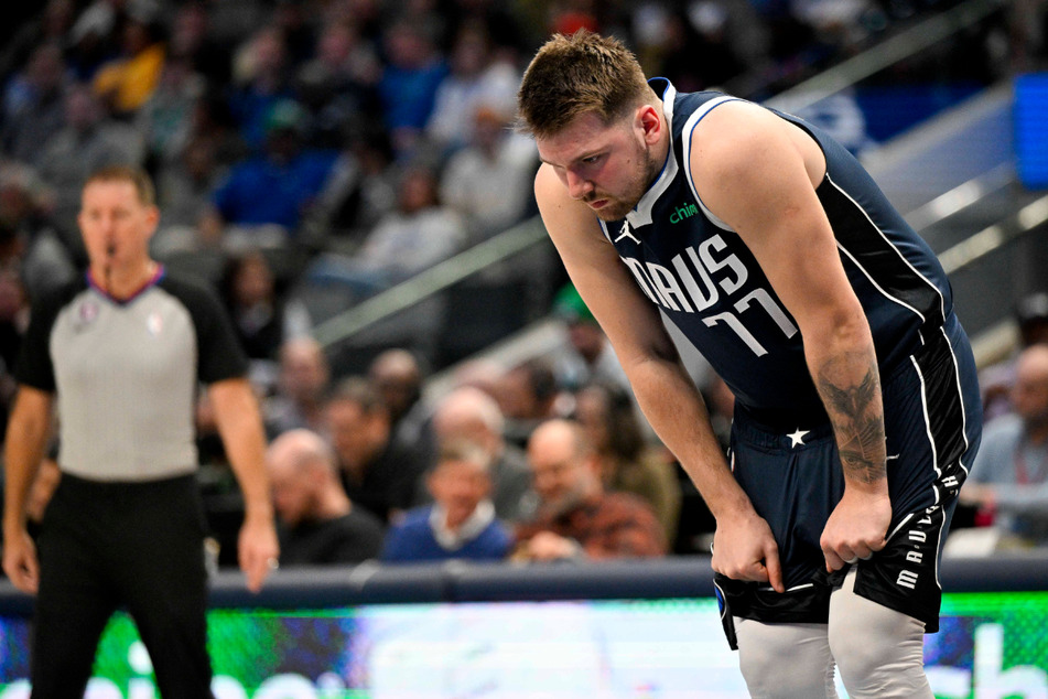 Luka Dončić was injured during the Dallas Mavericks' game against the New Orleans Pelicans on Thursday.