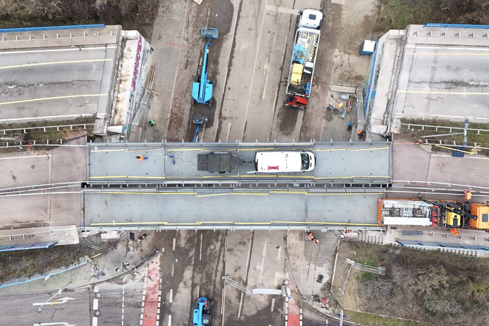 Schon wieder länger dicht: Sperrung an Magdeburger Ringbrücke verlängert