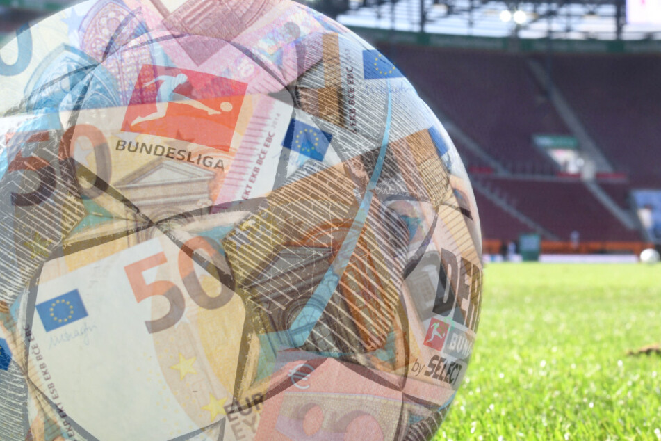 Verdienen die Fußballer zu viel? Diese Frage sowie der Umgang damit sollte nach Meinung vieler Politiker geklärt werden. (Fotomontage)