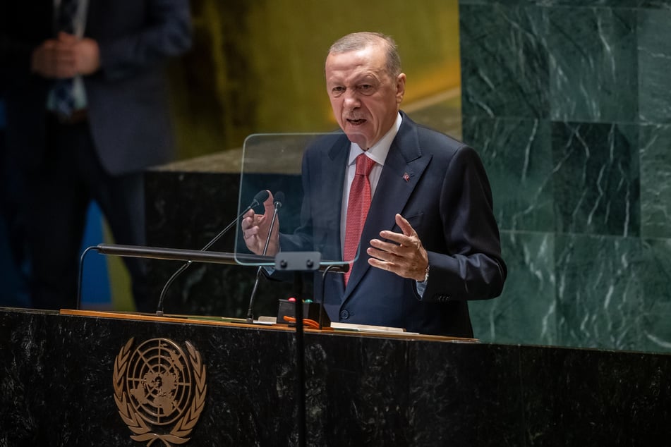 Der türkische Präsident Recep Tayyip Erdogan (70) wendet sich in New York an die UN-Mitgliedstaaten und nutzt seine Rede für Anschuldigungen gegen Israel und Benjamin Netanjahu.