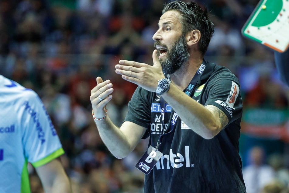 SCM-Coach Bennet Wiegert (44) spürt die Vorfreude bei seinem Team.