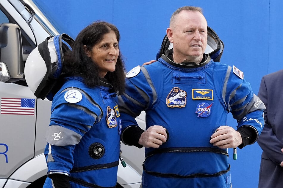 Suni Williams (59) and Butch Wilmore (62) have been orbiting the earth for eight months.