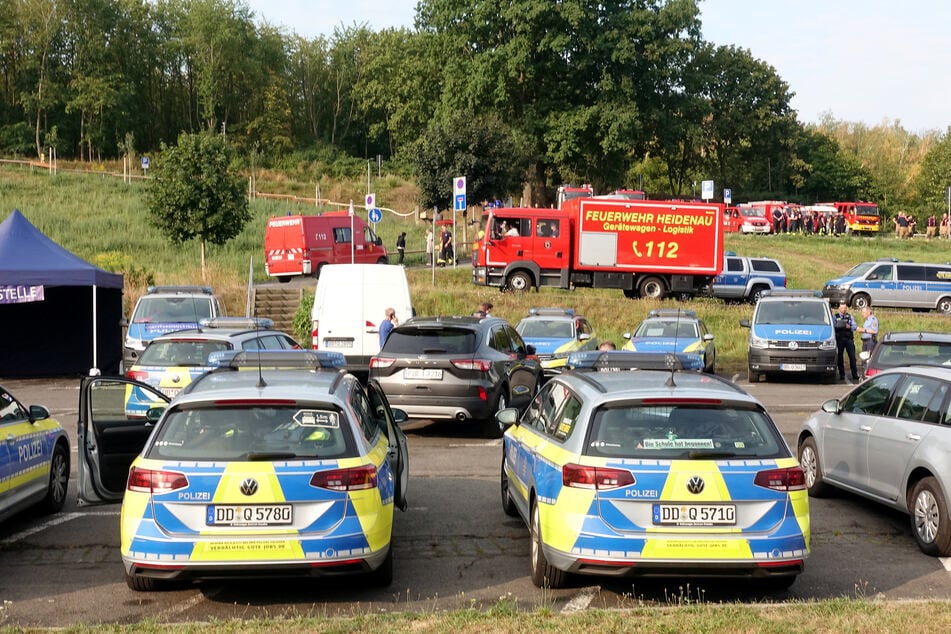 Unterhalb vom Albert-Schwarz-Bad in Heidenau befand sich die Zentrale Kräftesammelstelle.