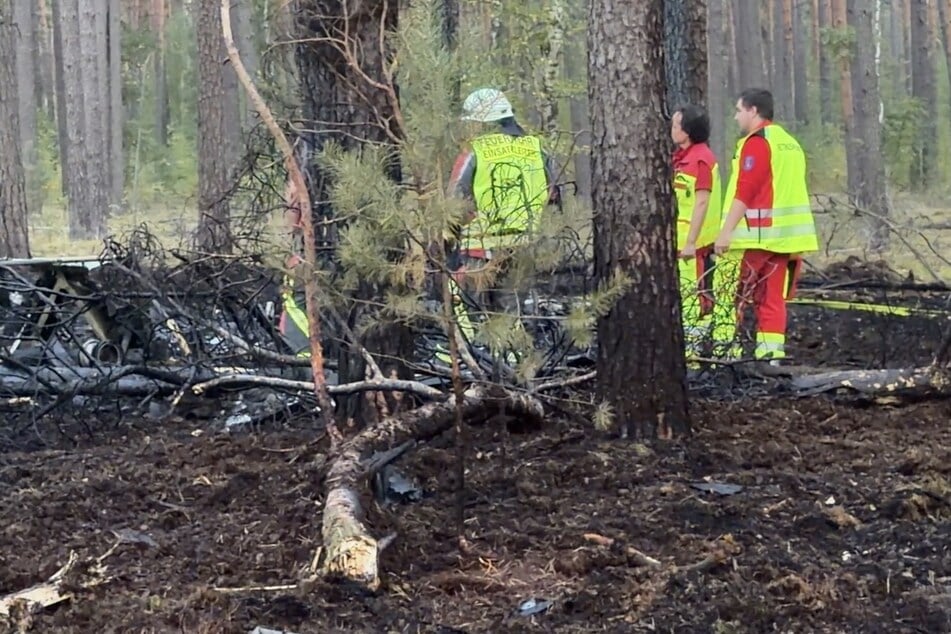 Die Feuerwehr war mit einem Großaufgebot vor Ort.