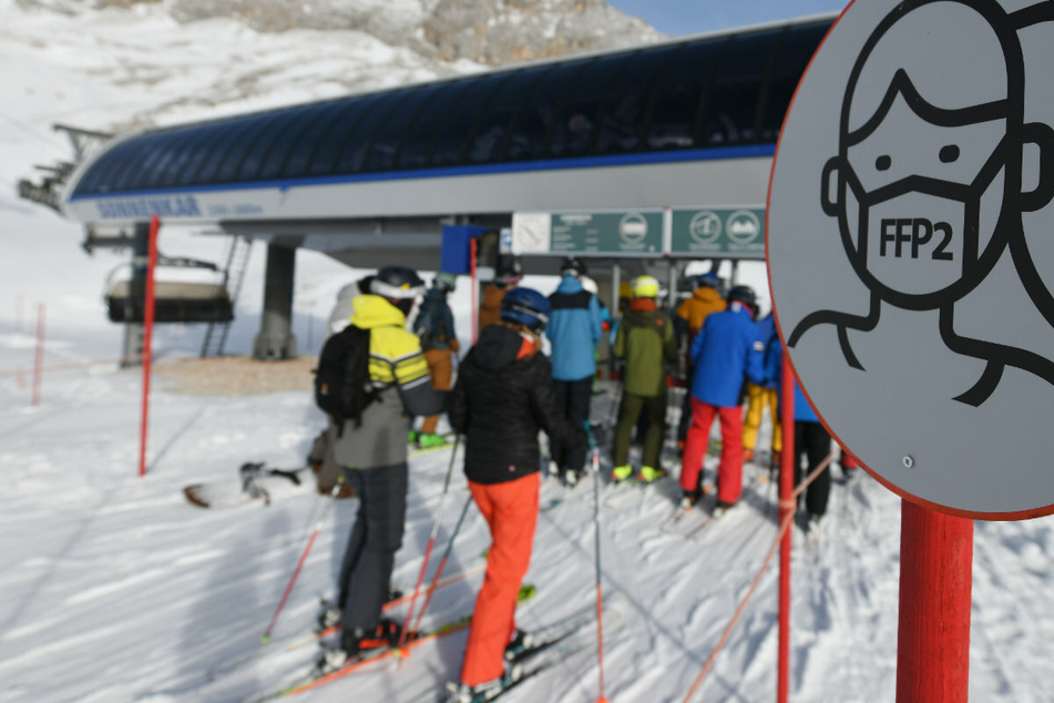 Saisonstart an der Zugspitze: Der Andrang blieb an Tag zwei schon wieder aus