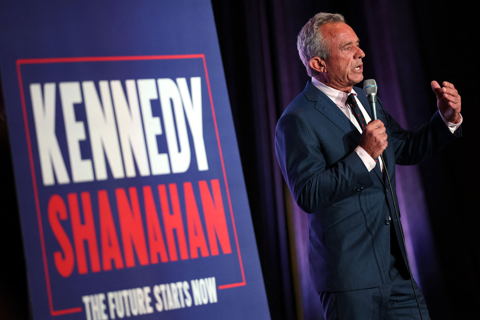 Independent presidential candidate Robert F. Kennedy Jr. speaks at the Libertarian National Convention on May 24, 2024 in Washington, DC.