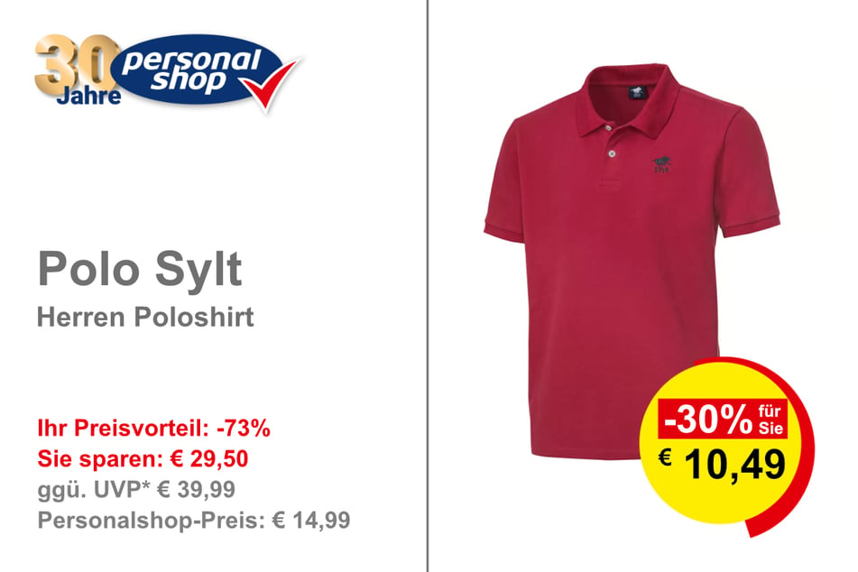 Polo Sylt Herren Poloshirt