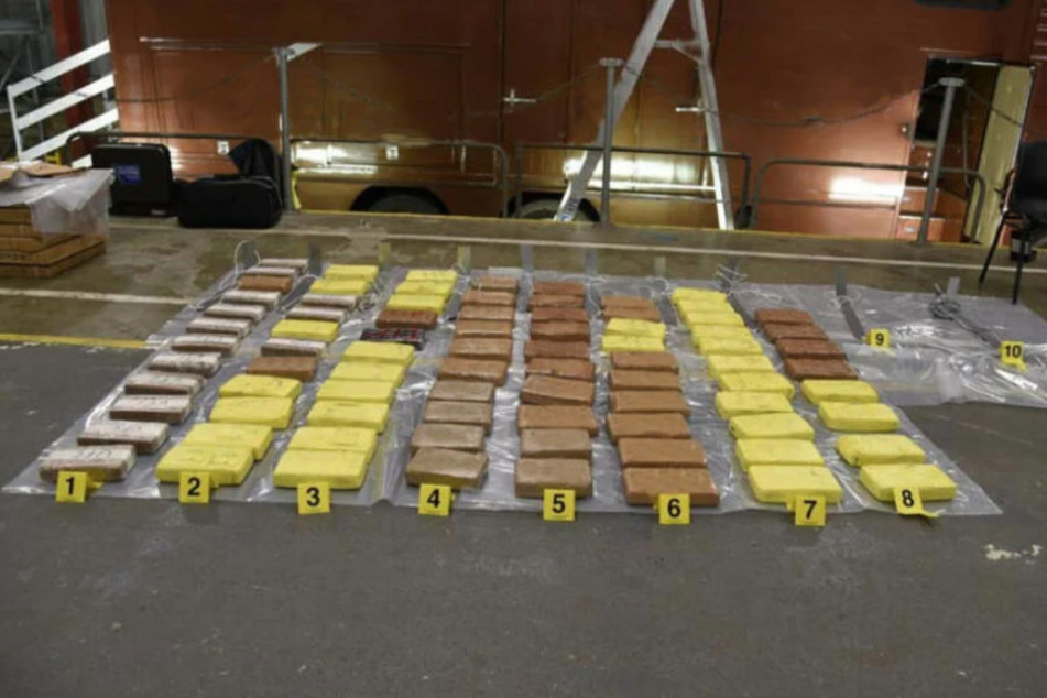 Bei einer Schmuggelfahrt wurden 84 Kilogramm Kokain gefunden.