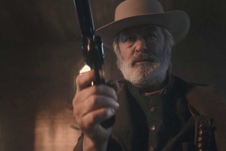 Alec Baldwin (64) am Set des Films "Rust".