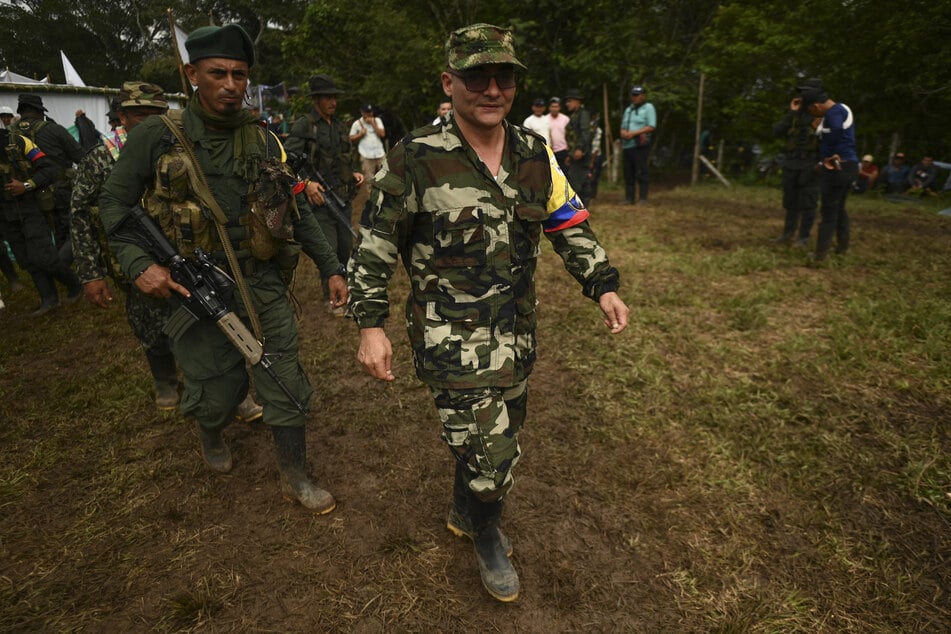 Ivan Mordisco, leader of the FARC-EP dissident guerrilla group, said insurgents faced a "common enemy" in the US.
