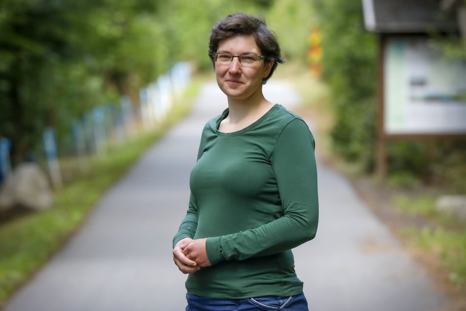 Die Ostritzer Bürgermeisterin Stephanie Rikl (32, parteilos) sucht nun nach Hinweisen.