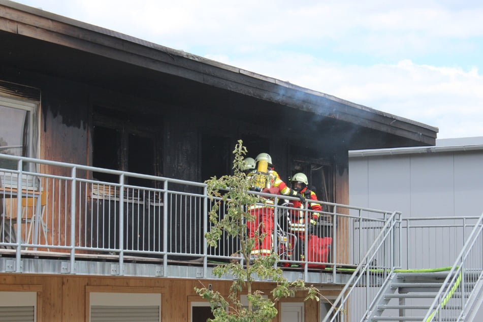 Feuer in Wohnheim für minderjährige Flüchtlinge: Sieben Menschen verletzt