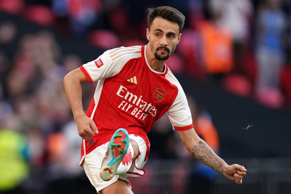 Auch Spielmacher Fábio Vieira (25) wechselt von den "Gunners" zu den Rothosen - allerdings auf Leihbasis. (Archivfoto)
