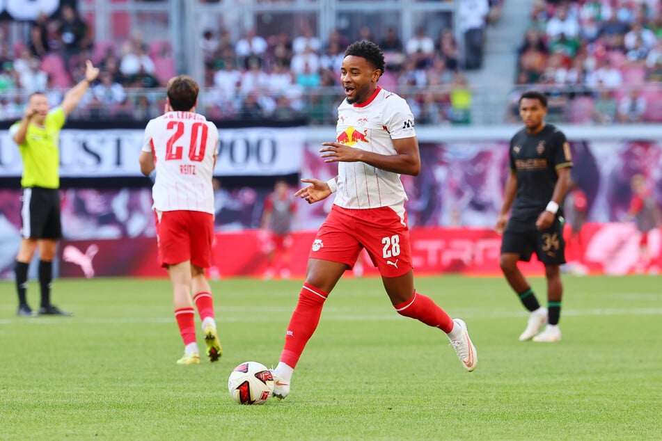 Mit Christopher Nkunku (28) hat RB Leipzig weitere Konkurrenz für Harder geholt.