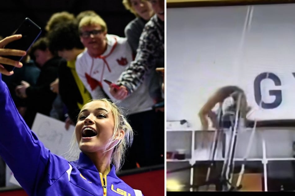 College gymnastics sensation Olivia Dunne drops hilarious blooper video